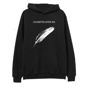 New Cigarettes After Sex feather pen hoodie